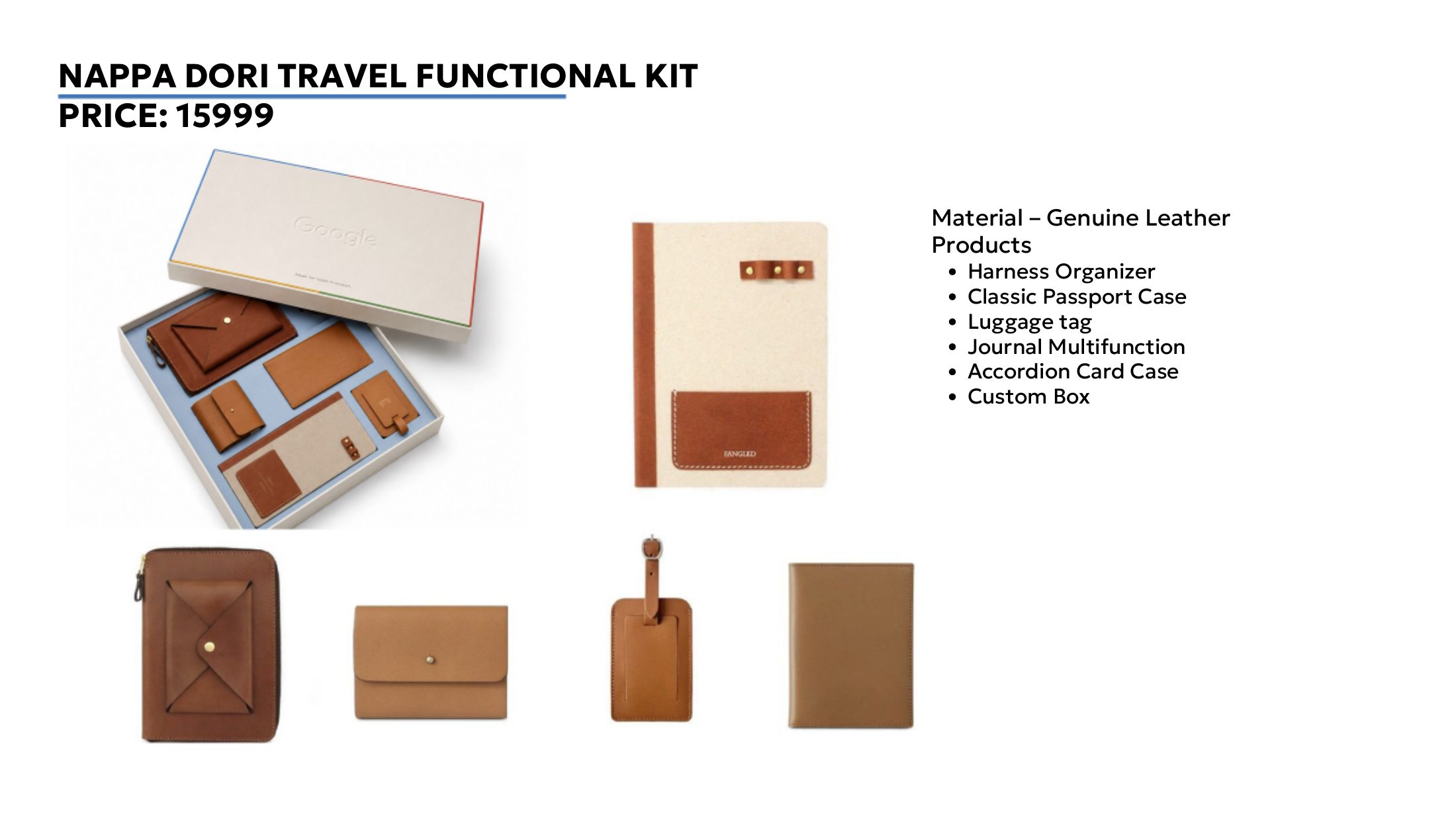 Nappa Dori Travel Functional Kit