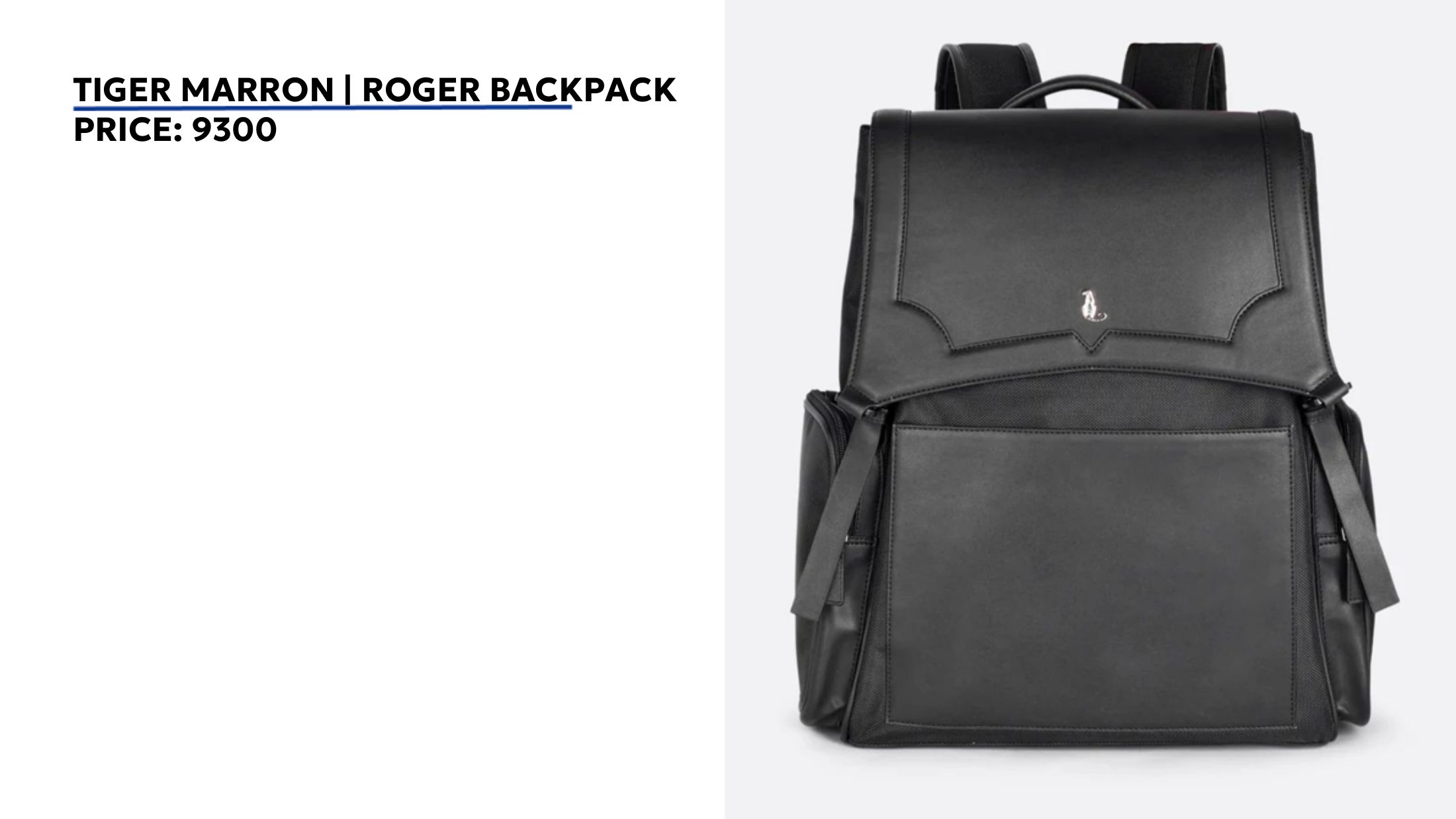Tiger Marron Roger Backpack