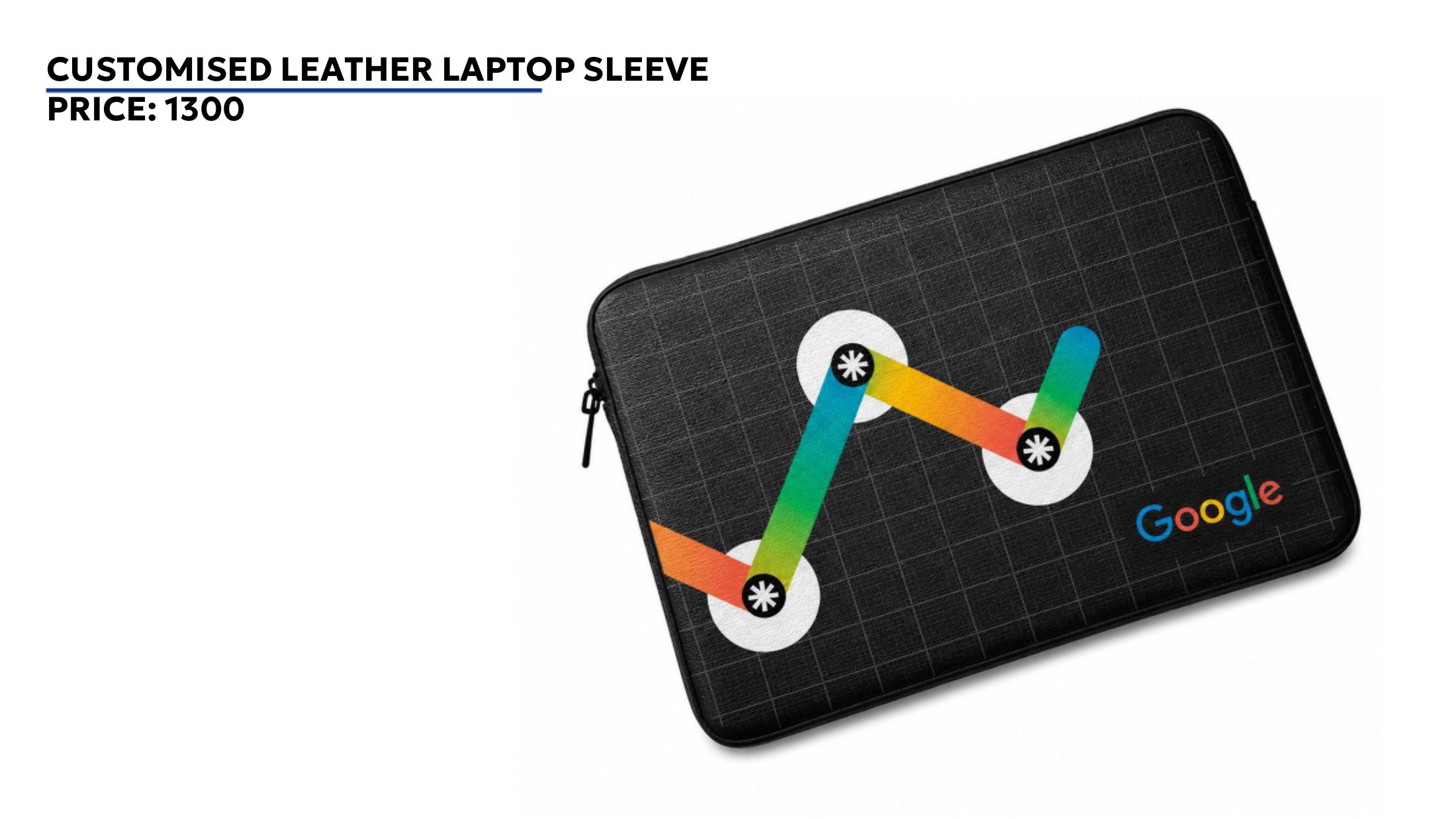 Customised Leather Laptop Sleeve